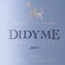 Didyme Malvasia Tasca d'Almerita 2025 Bianco