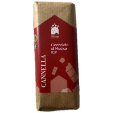CIOCCOLATO DI MODICA IGP ALLA CANNELLA 100G DON PUGLISI