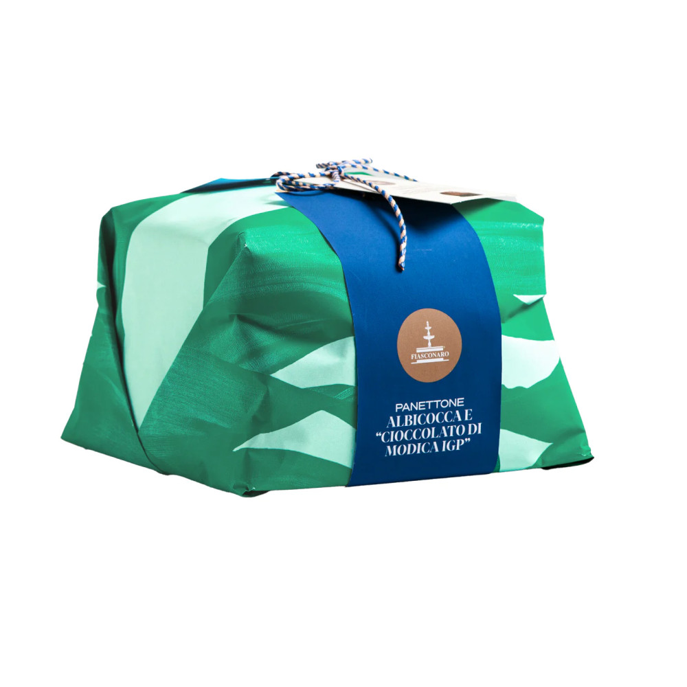 Panettone Albicocca e Cioccolato di Modica Fiasconaro