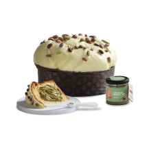 Panettone Fiasconaro oro verde al pistacchio