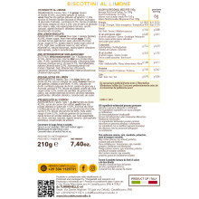Biscotti Tumminello al Limone No Milk gr.210