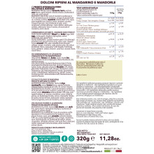 Biscotti Tumminello Dolcini Ripieni al Mandarino gr.320